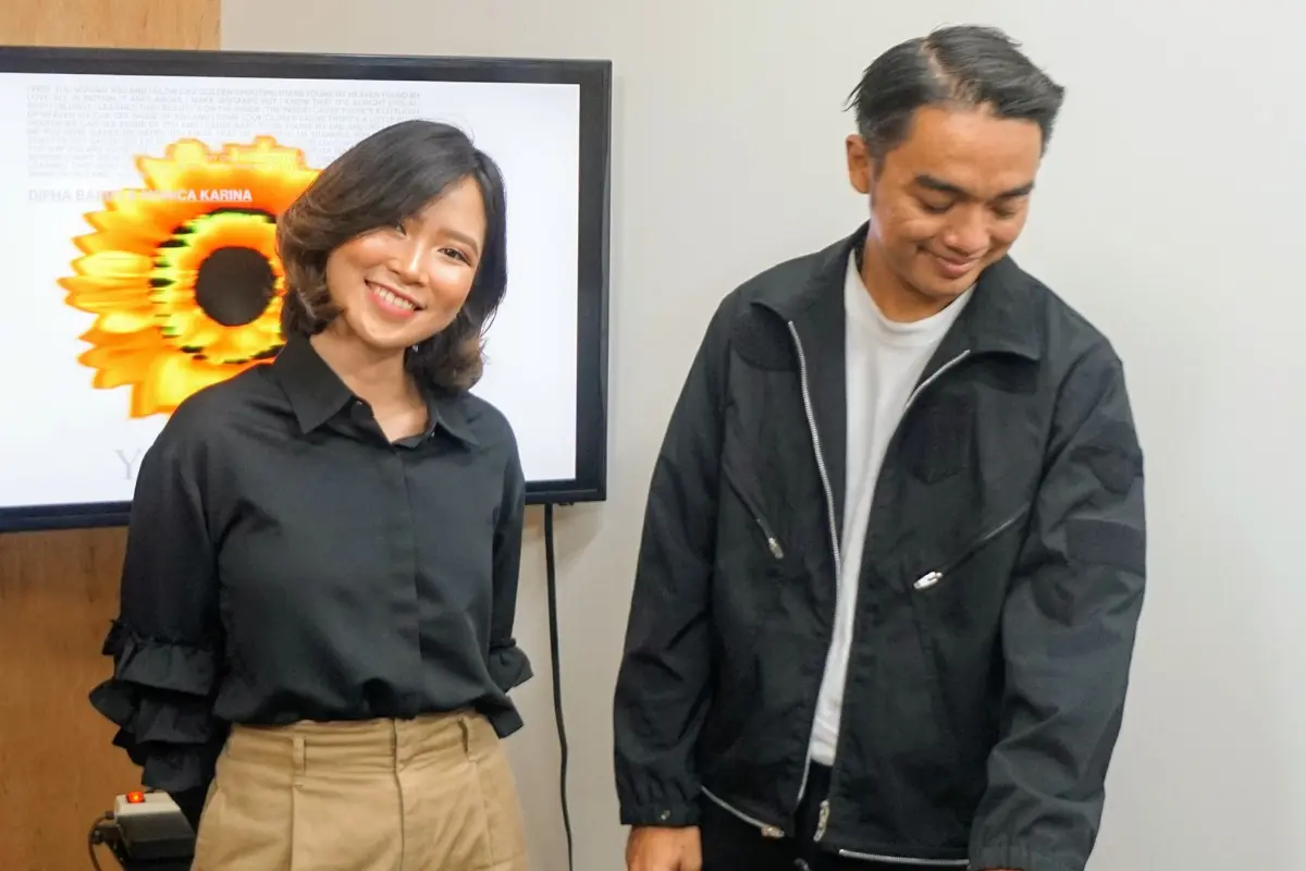 Dipha Barus dan Monica Karina