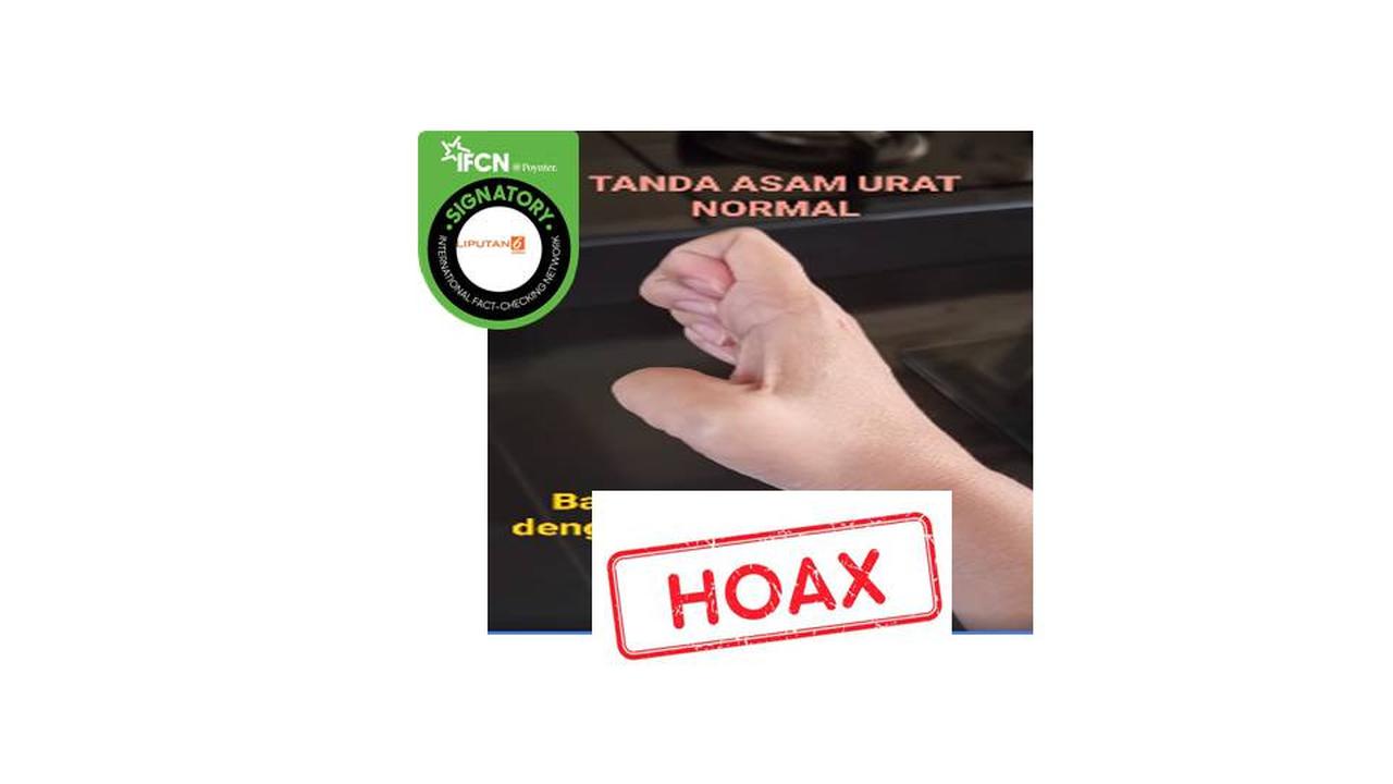 Cek fakta cara tes asam urat