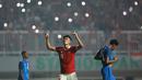 <p>Pemain Timnas Indonesia, M. Ramadhan Sananta merayakan kemenangan timnya&nbsp;saat laga FIFA Match Day antara Timnas Indonesia melawan Timnas Curacao di Stadion Pakansari, Bogor, Selasa (27/09/2022). (Bola.com/Muhammad Iqbal Ichsan)</p>