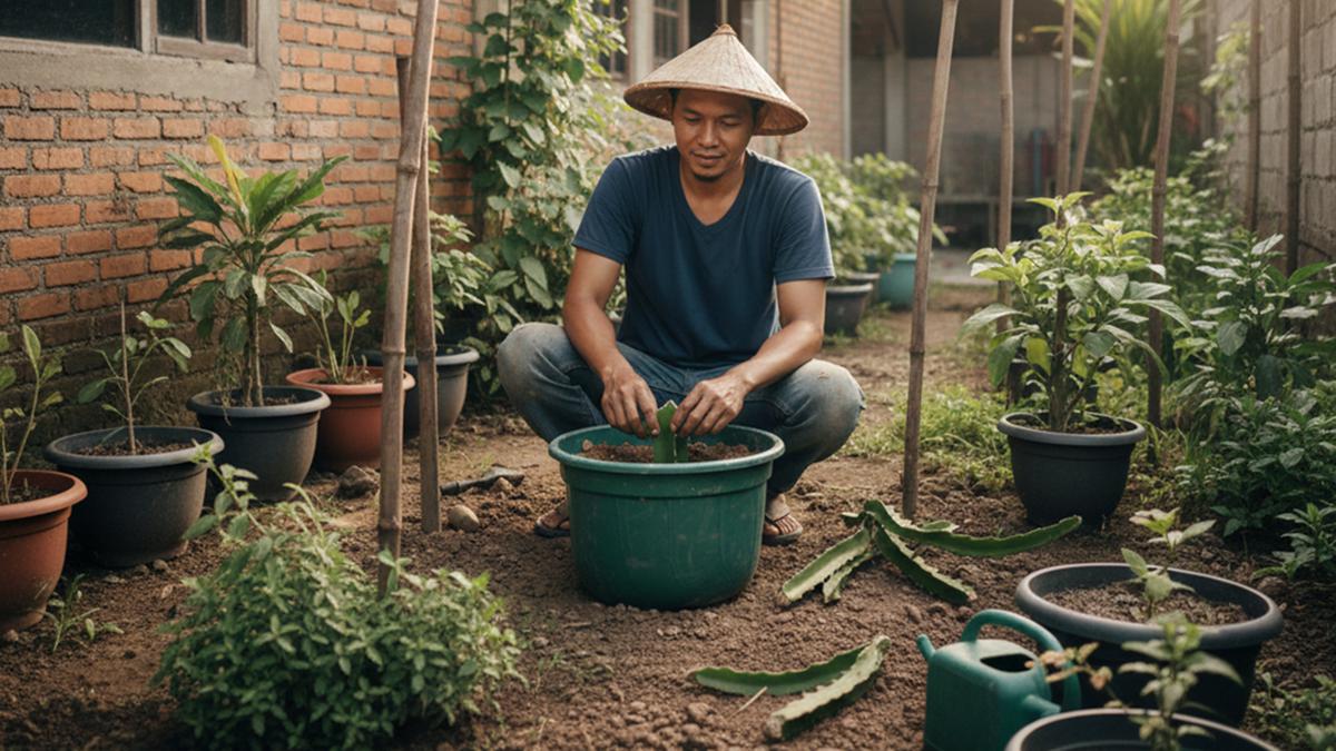 Cara Menanam Buah Naga di Ember, Panduan Lengkap yang Mudah Dicoba Pemula