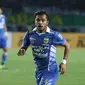 Penyerang Persib Bandung Zulham Zamrun (Liputan6.com / Helmi Fithriansyah)