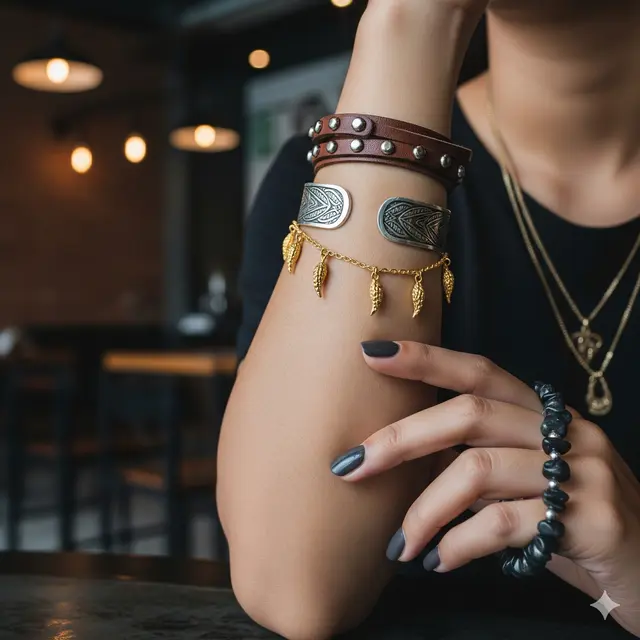 Gelang Emas Model Biji Lada