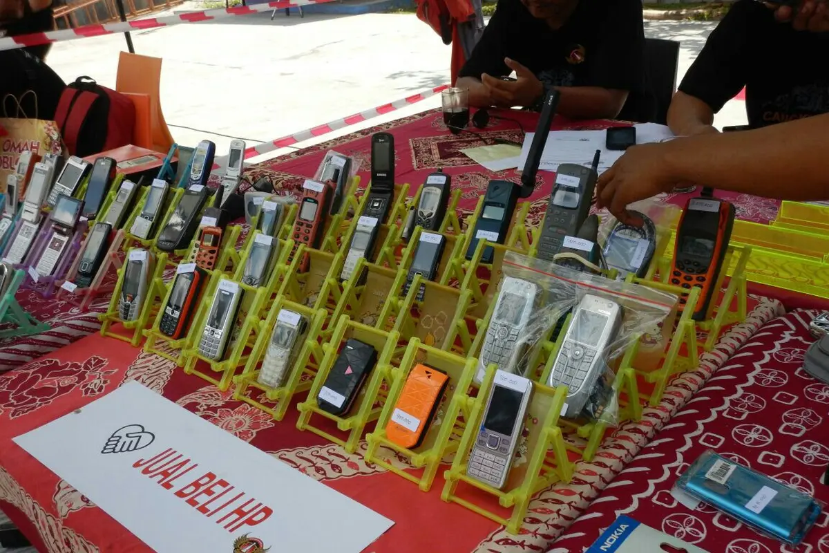 Ponsel Jadul Sampai Belasan Juta Hadir di Acara Ini