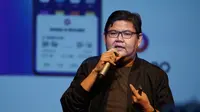 PR Manager Oppo Indonesia Aryo Meidianto dalam diskusi 'Tren IoT dan AI di Indonesia' yang diinisiasi Forum Wartawan Teknologi Indonesia (Forwat) di Jakarta, Selasa (10/3/2020).