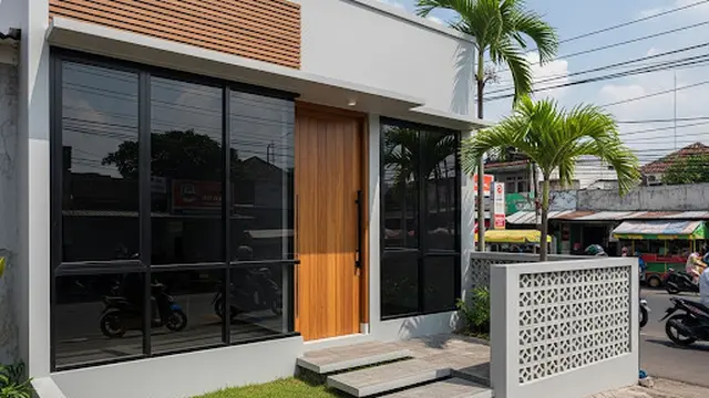 Desain Rumah Kecil Sederhana Modern