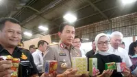 Penggerebekan pabrik jamu palsu di Kampung Cilongok, Desa Sukamantri, Pasar Kemis Kabupaten Tangerang, Banten. (Liputan6.com/Pramita Tristiawati)