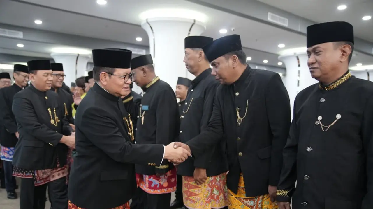 Gubernur DKI Jakarta, Pramono Anung, melantik 521 pejabat fungsional di lingkungan Pemerintah Provinsi (Pemprov) DKI Jakarta di Balai Kota Jakarta. (Istimewa)
