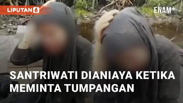 Santriwati pondok di Pintasan, Riau menunggu tumpangan ke Dermaga BDL. Senin (27/5/2024). Pria penjaring ikan yang tak dikenal berikan tumpangan ke santriwati