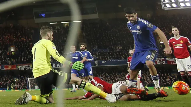 Diego Costa Penyelamat Chelsea dari Kekalahan