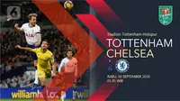 Tottenham Hotspur vs Chelsea (Liputan6.com/Abdillah)