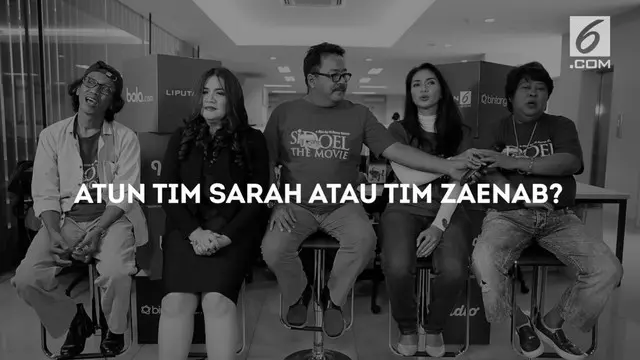 Kalau sering nonton serial Si Doel pasti tahu Atun, adik dari Bang Doel. Nah kira-kira, Atun tuh tim Sarah atau tim Zaenab ya? Ini nih jawabannya.