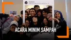 Puluhan anak-anak homeschooling atau sekolah rumah sukses mengadakan acara yang dihadiri 700-an orang tanpa menyisakan sampah plastik bekas makanan dan minuman.
