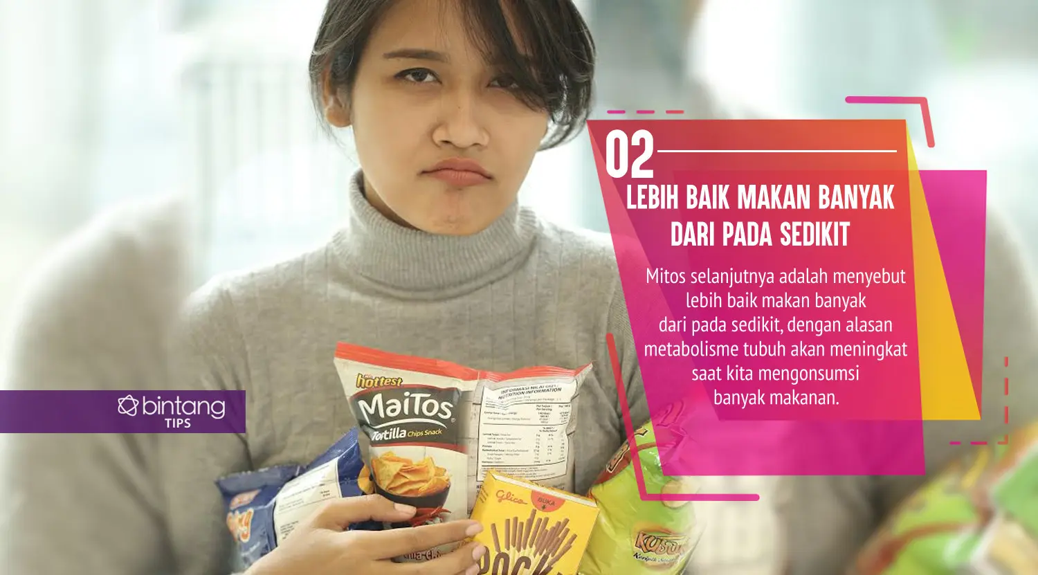 Mitos diet yang malah bikin kamu tambah gemuk. (Foto: Daniel Kampua, Digital Imaging: Nurman Abdul Hakim/Bintang.com)