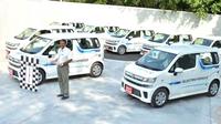 Maruti Suzuki India menguji 50 prototipe Wagon R listrik. (Autocar India)