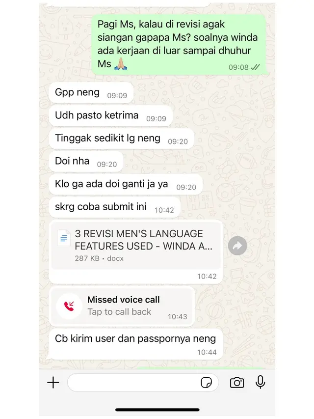 6 Chat Dosen Pembimbing Perhatian ke Mahasiswa, Bak Orang Tua Sendiri