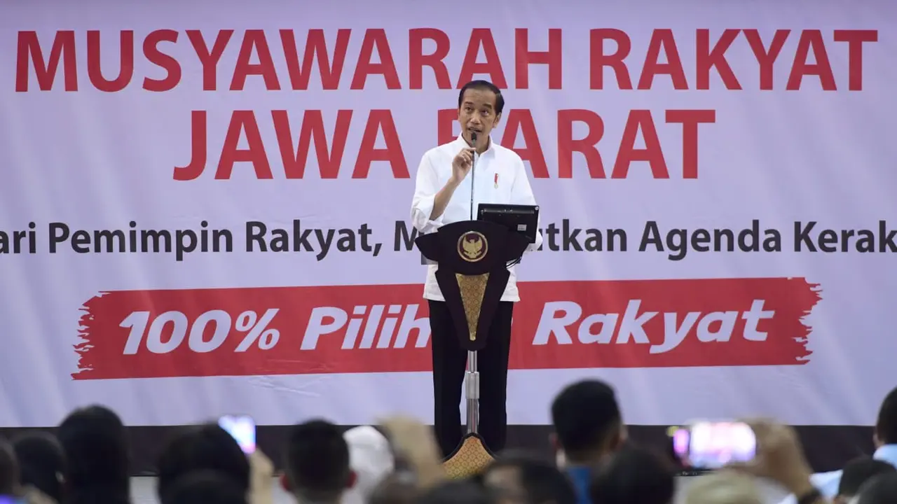Presiden Jokowi (Muhammad Genantan Saputra/Merdeka.com)