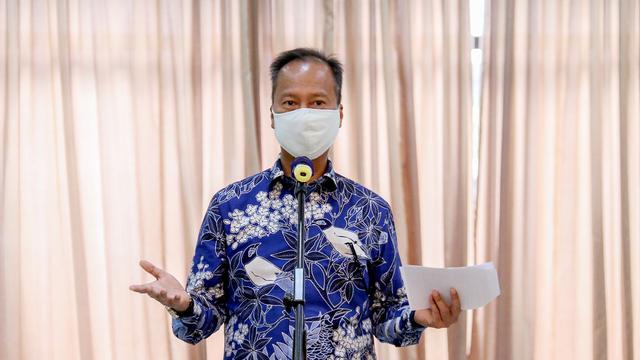 <span>Menteri Perindustrian (Menperin) Agus Gumiwang Kartasasmita pada acara halalbihalal secara virtual di Jakarta. (Dok Kemenperin)</span>