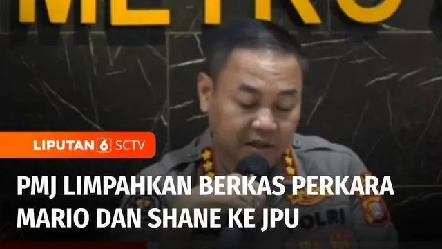 Polda Metro Jaya akan melimpahkan kembali berkas perkara milik Mario Dandy dan Shane Lukas kepada Jaksa Penuntut Umum. Sementara itu kuasa hukum terdakwa anak AG akan mengajukan kasasi atas vonis 3 tahun 6 bulan penjara di LPKS.