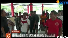 Rencananya puluhan TKI tersebut akan diberangkatkan ke Malaysia melalui jalur laut.
