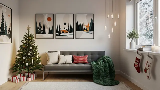 8 Tips Dekorasi Liburan Natal yang Bikin Ruangan Kecil Terasa Lega dan Meriah