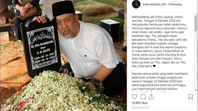 Indro Warkop (Foto: Instagram)