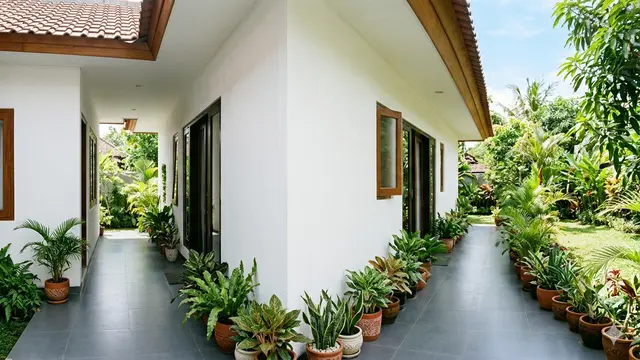 Inspirasi Rumah Kecil dengan Lorong Angin. Gemini