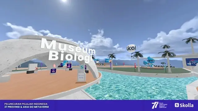 Metode belajar Imersif menggunakan Metaverse pertama di Indonesia.