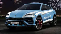 Rendering Lamborghini Urus Polizia (Foto: Carscoops)