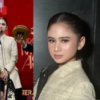 Tissa Biani tampil dengan wajah glowing di IMA Awards 2024 (@imaawards @ochiipramita)