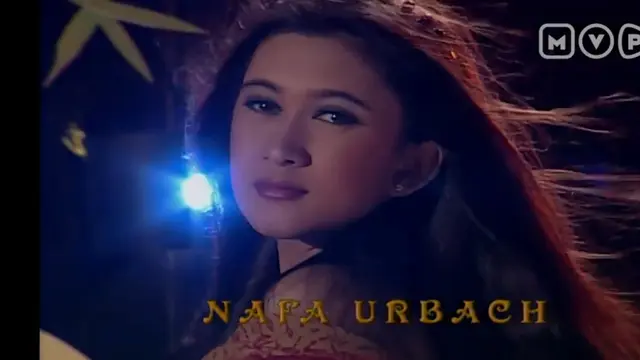 Nafa Urbach di awal kariernya (Foto: Youtube Multivision Plus)