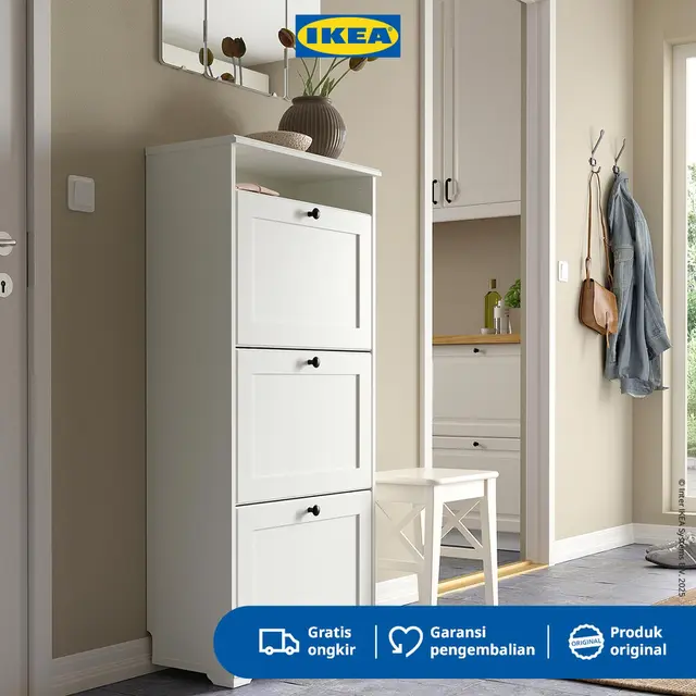 Lemari Kabinet Penyimpanan Serbaguna IKEA/Foto: Tokopedia.com/IKEA Indonesia
