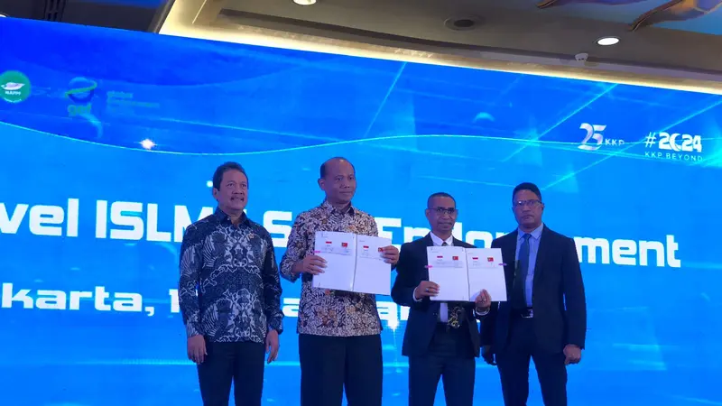 KKP bersama Pemerintah Timor Leste, dan FAO melakukan penandatanganan dokumen Strategic Action Programme (SAP) yang merupakan penerapan dari Hibah GEF-5 “Enabling Transboundary Cooperation for Sustainble Management of the Indonesian Seas".