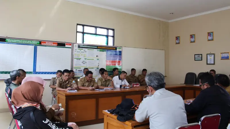 Rapat koordinasi antara Baznas, MUI dan UPT Zakat Pemda Garut