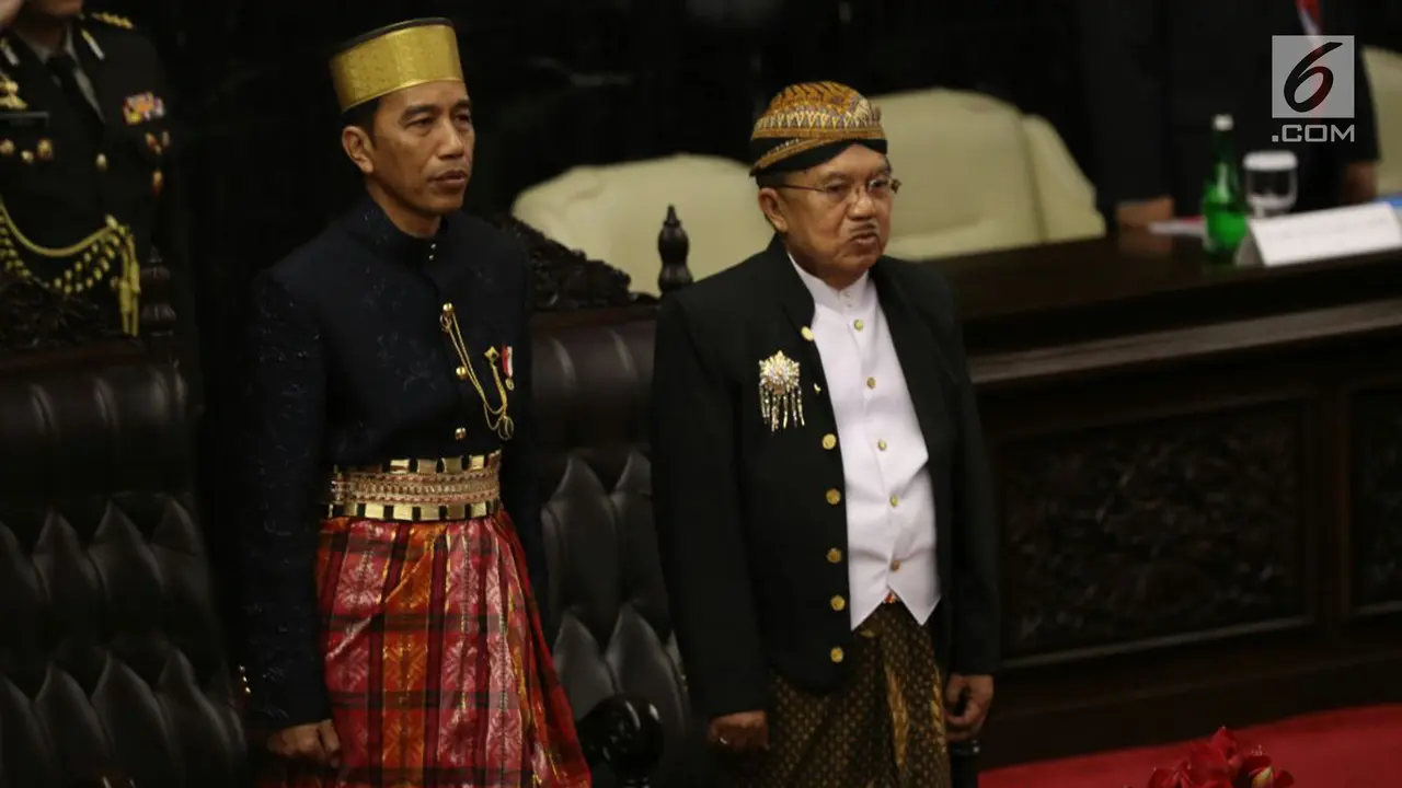 Presiden Jokowi Sidang Tahunan MPR