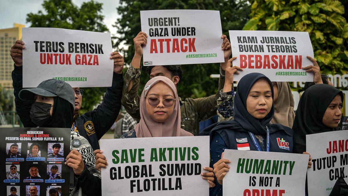 Desak Pembebasan Aktivis dan Jurnalis, Sejumlah Elemen Masyarakat Gelar Unjuk Rasa