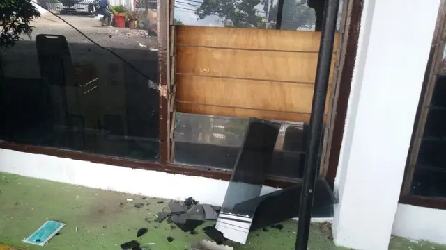 Ledakan di Kantor Kejari Makassar, 2 Orang Terluka