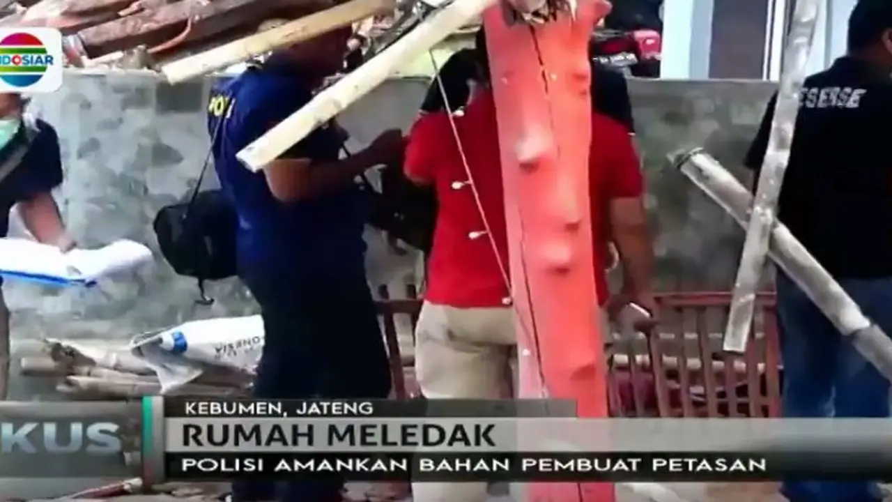 Pemilik Rumah yang Meledak di Kebumen Pernah Terjaring Razia 