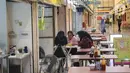 Revitalisasi kawasan Mal Blok M, dengan nama baru "Blok M Hub", diharapkan menjadi daya tarik warga untuk datang, terutama bagi mereka yang mencari pengalaman dengan berwisata kuliner. (Liputan6.com/Angga Yuniar)