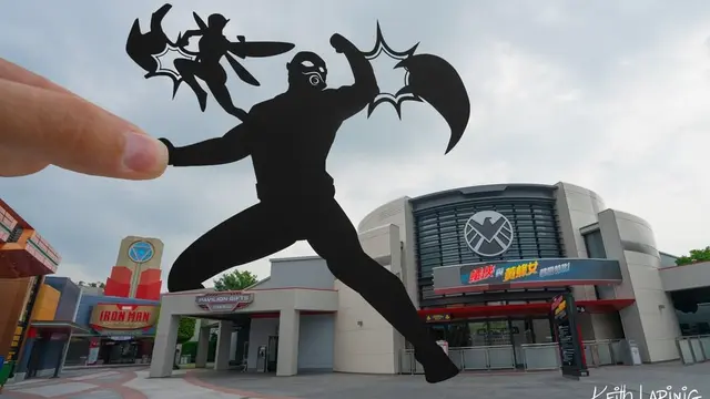 6 Karya Paper Art Karakter Superhero Ini Unik, Bikin Takjub