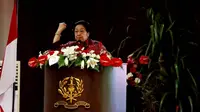 Presiden Kelima RI Megawati Soekarnoputri di Akademi Militer Magelang. (Liputan6.com/Putu Merta Surya Putra)