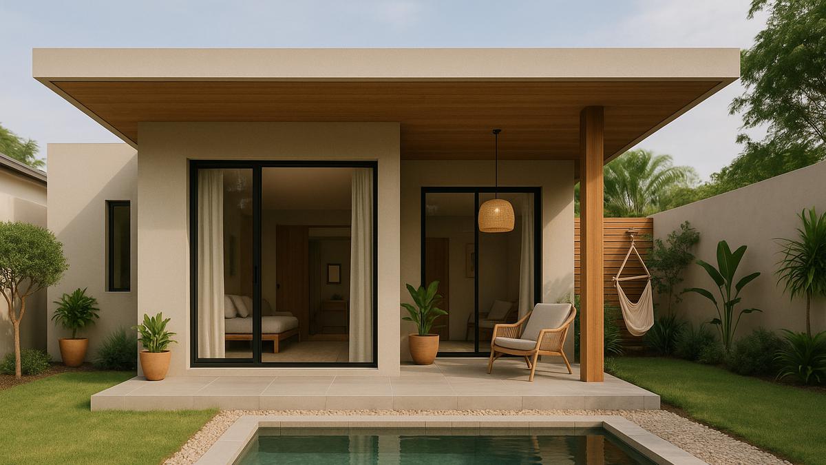 7 Rumah Sederhana Nuansa Resort, Tenang dan Nyaman