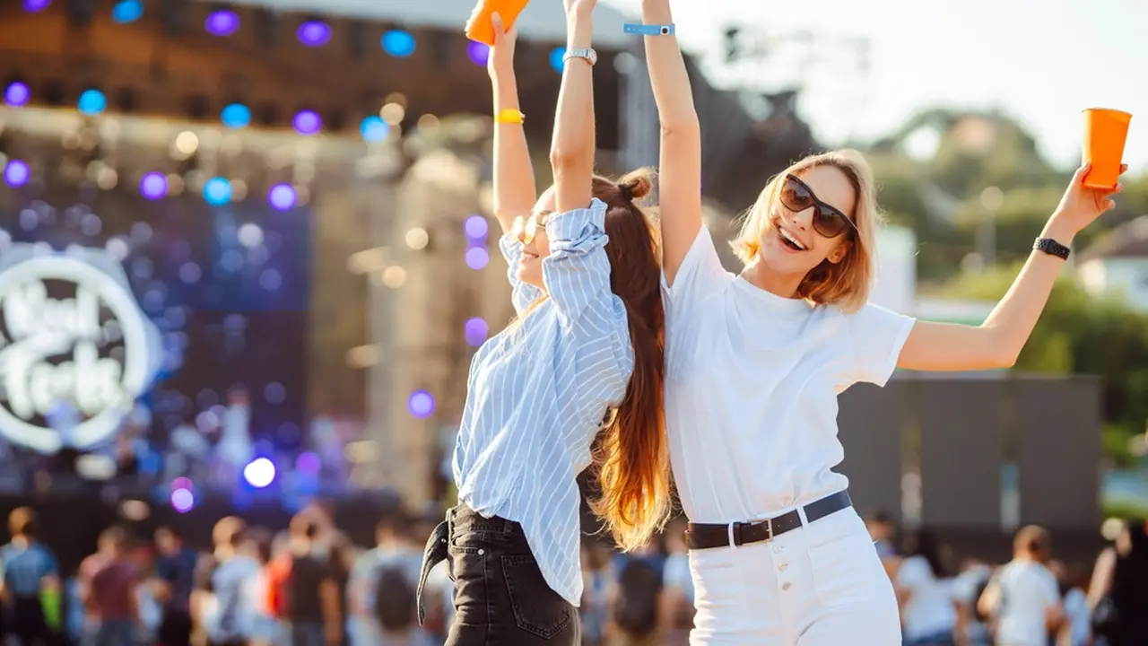 Ilustrasi nonton konser via Shutterstock.com