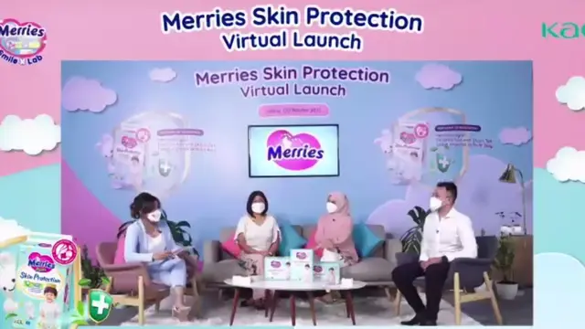 Peluncuran Merries Skin Protection dari Kao Indonesia