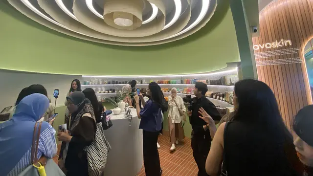 Offline Store Avoskin usung Sustainability. [Anisha/Fimela]