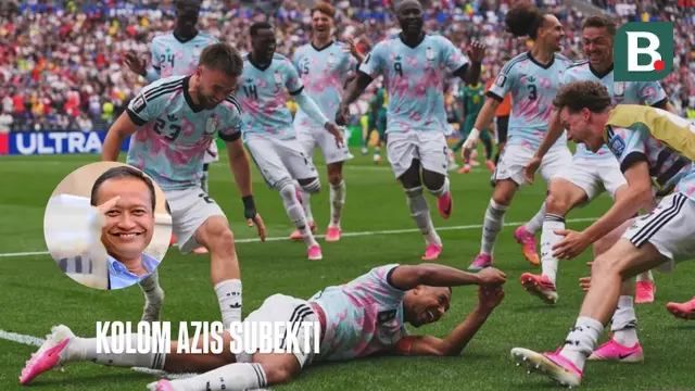 Kolom Azis Subekti, keajaiban Belgia di babak 32 besar Piala Dunia 2026. (AFP)