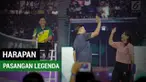 Susi Susanti dan Alan Budikusuma bicara tentang harapan mereka untuk Asian Games 2018 di Konser Energi Asian Games, Jumat (8/3/2018).