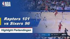 Kawhi Leonard menambah 39 poin dan 14 rebound saat Toronto mengalahkan Philadelphia untuk seri 2-2.