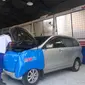 Carfix Raya Magelang di Yogyakarta merupakan bengkel mobil berbasis digital yang mempermudah pelanggan (Liputan6.com/ Switzy Sabandar)