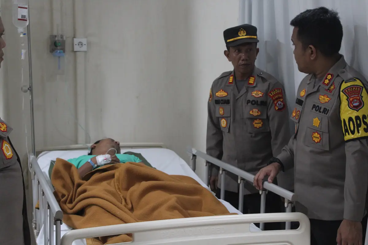 Korban penembakan perampokan di rumah sakit. (Dokumentasi Polres Serang). (Jumat, 03 November 2023).