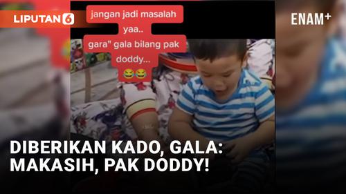 VIDEO: Dapat Kado dari Doddy Sudrajat, Gala Sky Panggil Kakeknya dengan Sebutan "Pak"